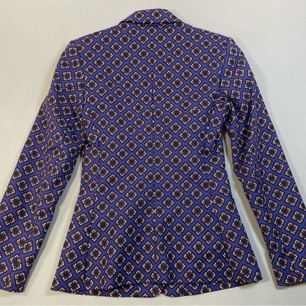 NWT Express Fitted Patterned One-Button Blazer Ja… - image 9